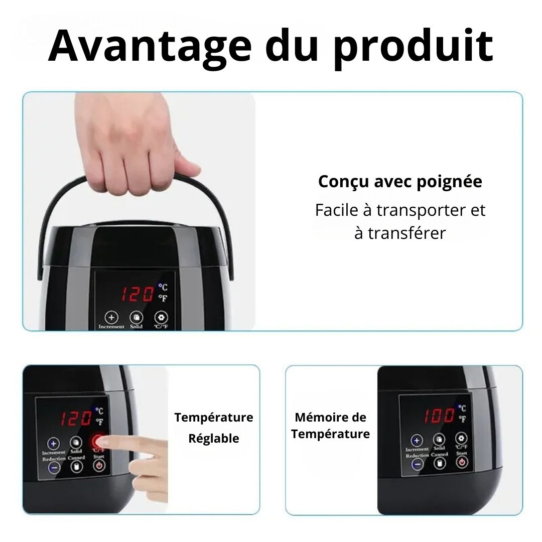 CHAUFFE-CIRE-INSTRUCTION